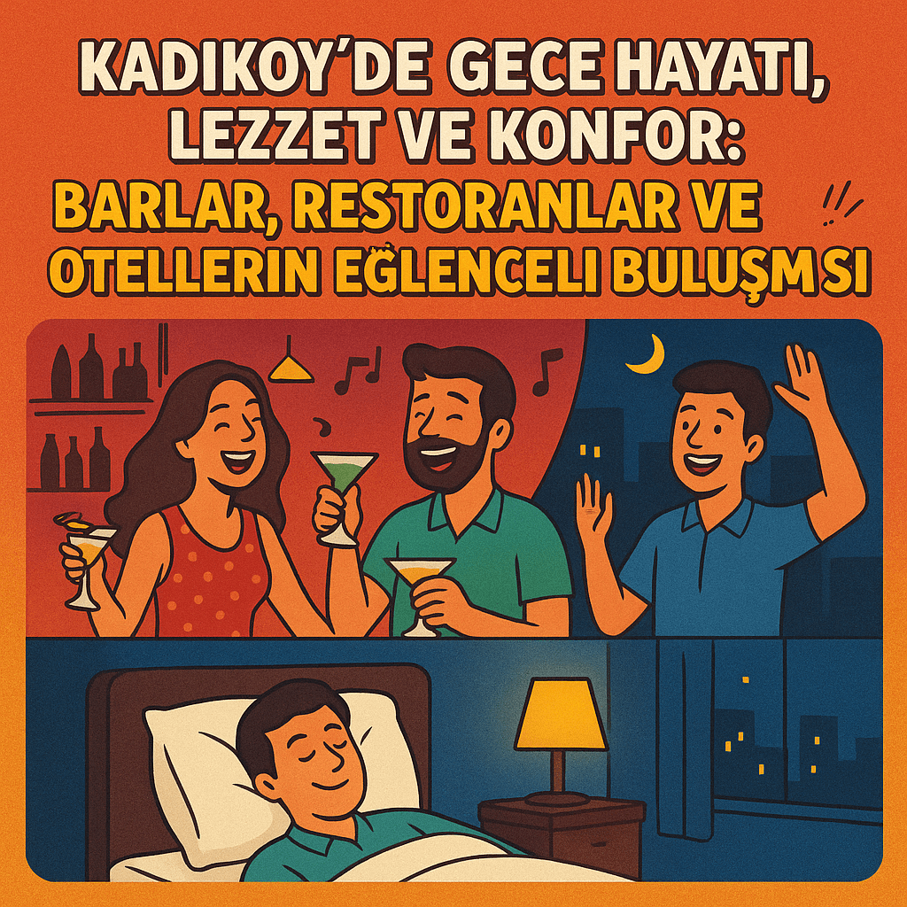 Barlar, Restoranlar ve Otellerin Eğlenceli Buluşması